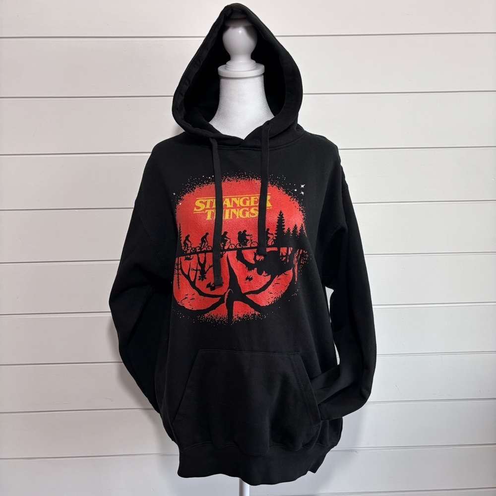 Netflix Black Stranger Things Hoodie